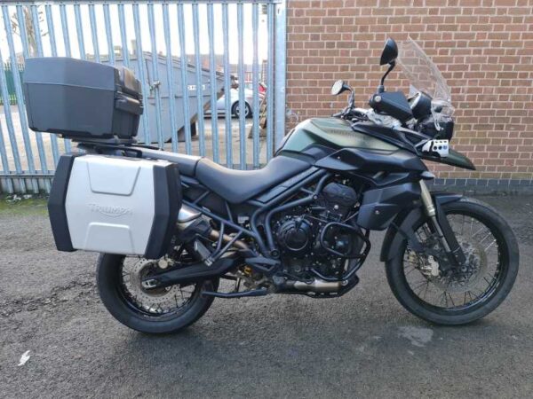 Triumph Tiger 800 XC ABS '2013' Full Luggage 16085 Miles