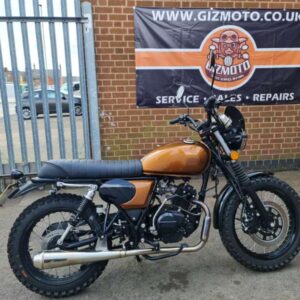 Herald Scrambler SM 125-25B 125 '2024' Only 686 miles - Immaculate condition