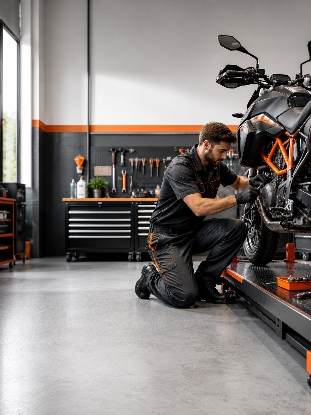 Motorcycle servicing and repairs at Gizmoto